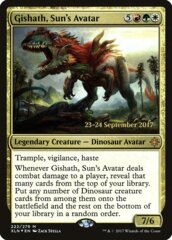 Gishath, Sun's Avatar (XLN) - Foil - Prerelease Promo
